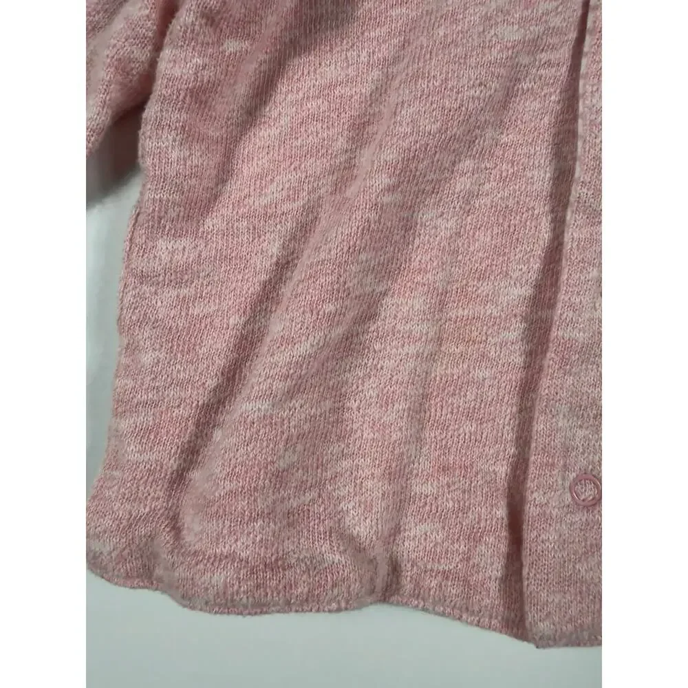 Baby Gap Reversible Bear Hoodie Pink 12-18 months